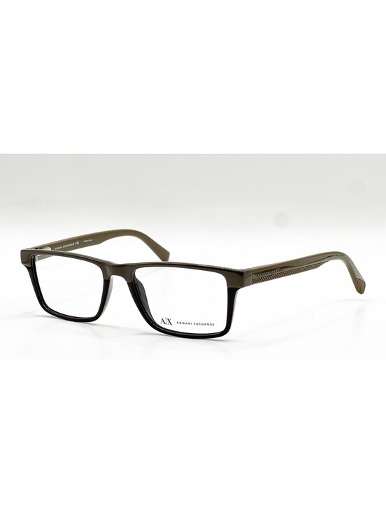 Armani Exchange Accessories - Armani Exchange AX 3011 8086 Phantom Capers Rectangle Eyeglass Frames 52-16-145